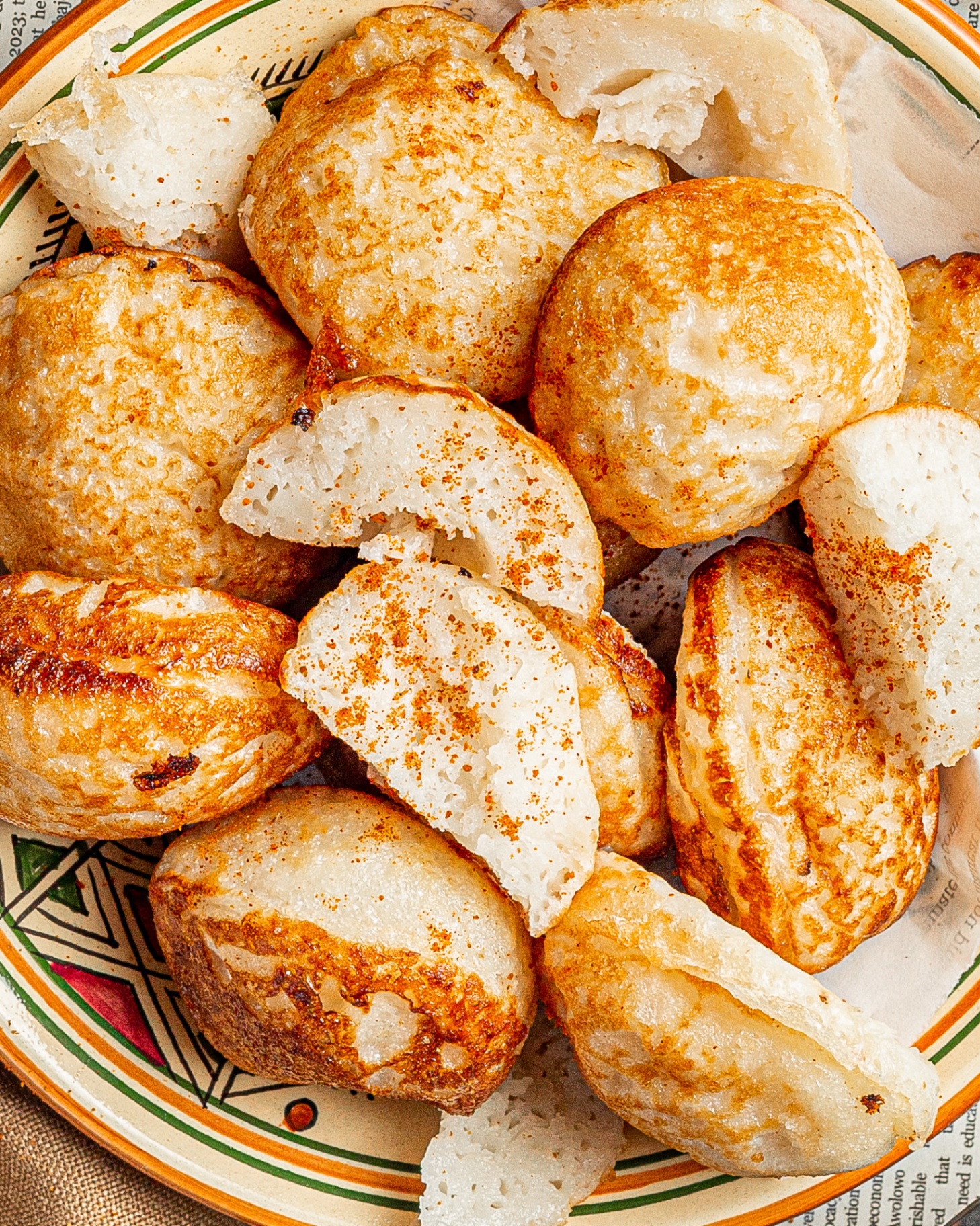 Masa (Waina) — Hausa Fermented Rice Cakes